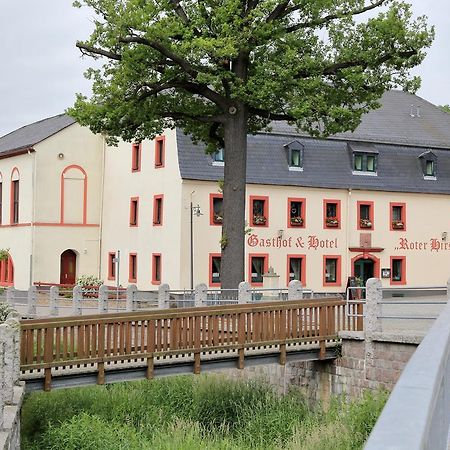 Gasthof Und Hotel Roter Hirsch Claussnitz Luaran gambar